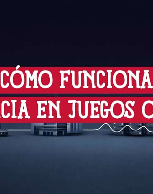 Esquema visual sobre cómo funciona la latencia en juegos online desde el equipo del jugador hasta el servidor