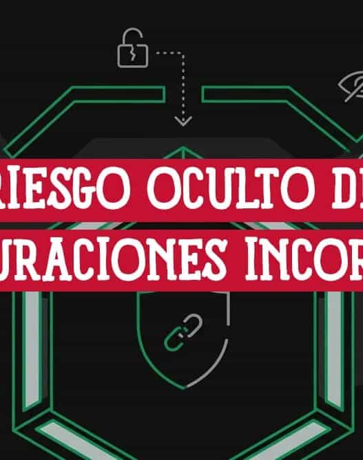El riesgo oculto de configuraciones de seguridad incorrectas: candados abiertos, ojos tachados y nodos de red vulnerables