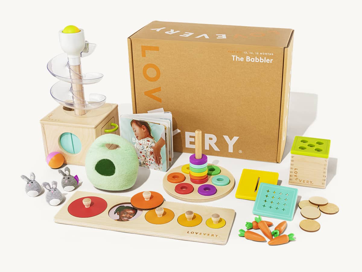 The Babbler Play Kit | Toys for 1-Year Olds | Lovevery