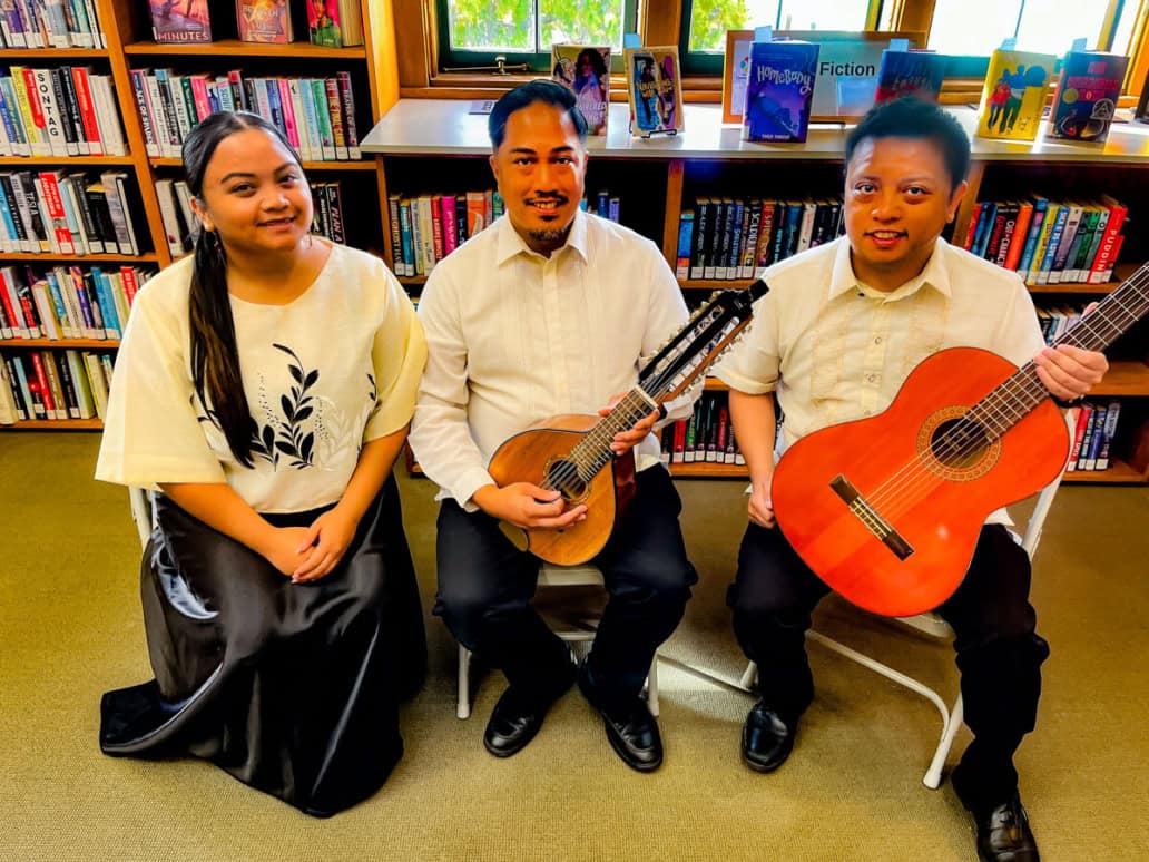Samahan Rondalla Trio at La Mesa Library - Center for World Music