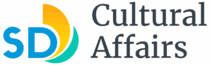 City of San Diego Department of Cultural Affairs logo.
