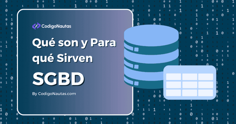 Ilustración gráfica que explica qué son los Sistemas de Gestión de Bases de Datos (SGBD) y para qué sirven.