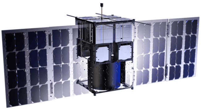 12u endurosat cubesate module. Source endurosat