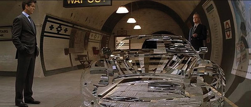 Scene from bond film