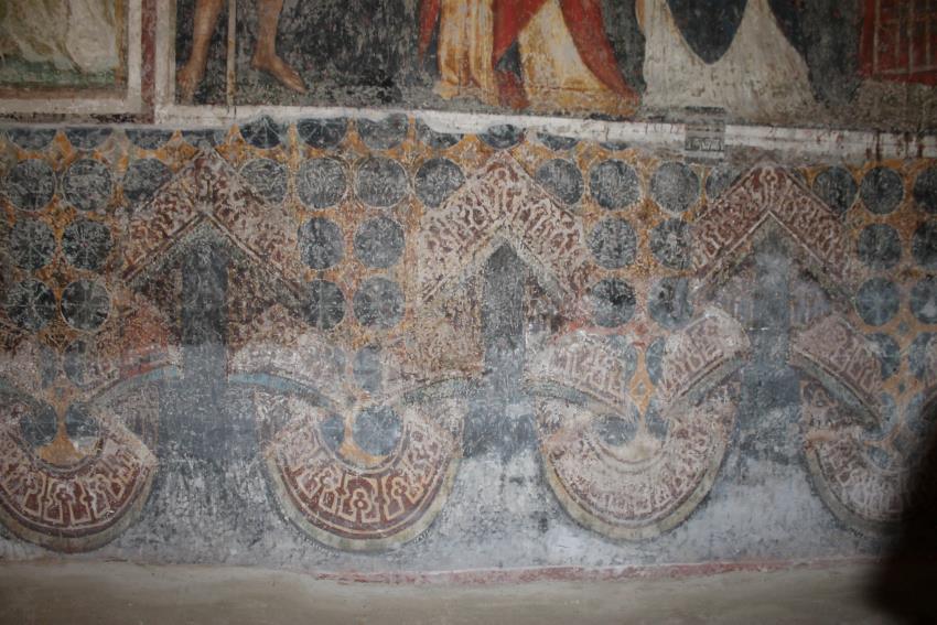Closeup of fresco