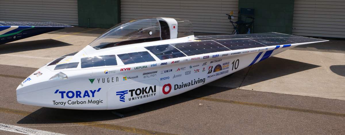 A solar car