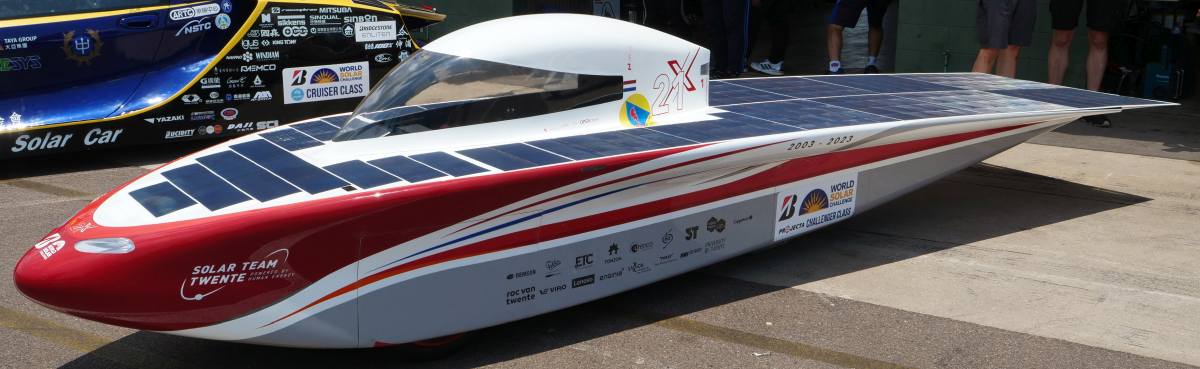 A solar car