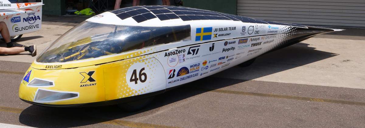 A solar car
