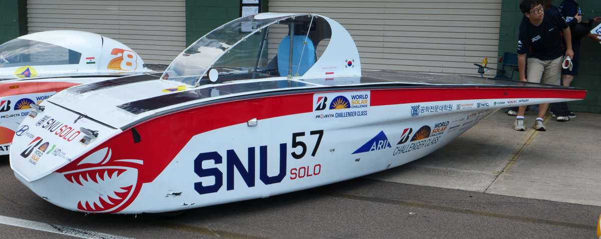 A solar car