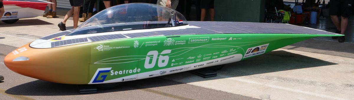 A solar car