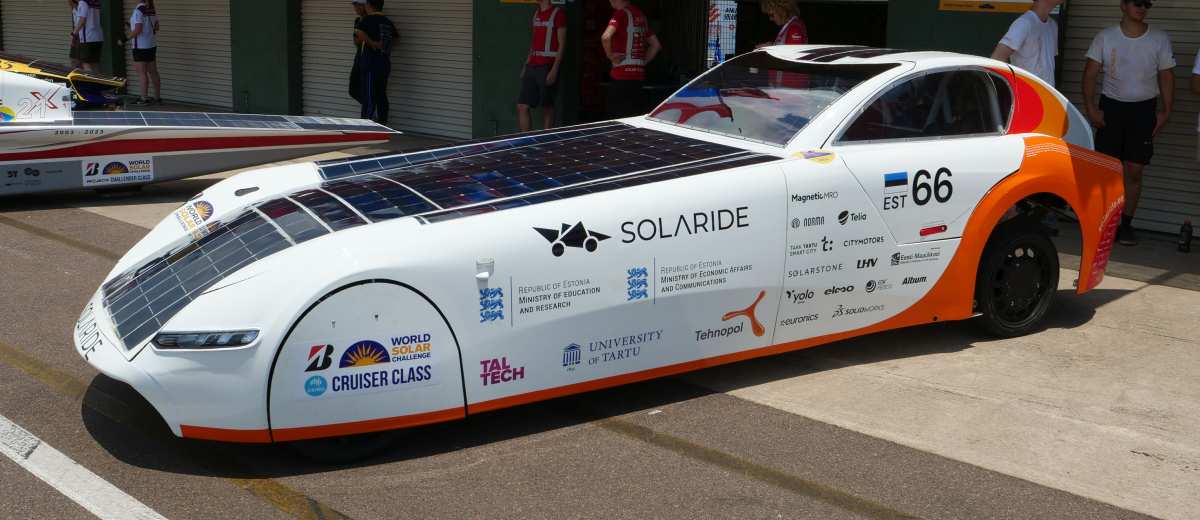 A solar car
