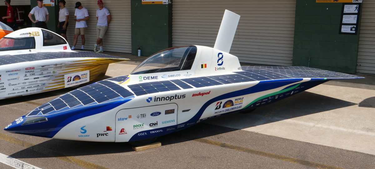 A solar car