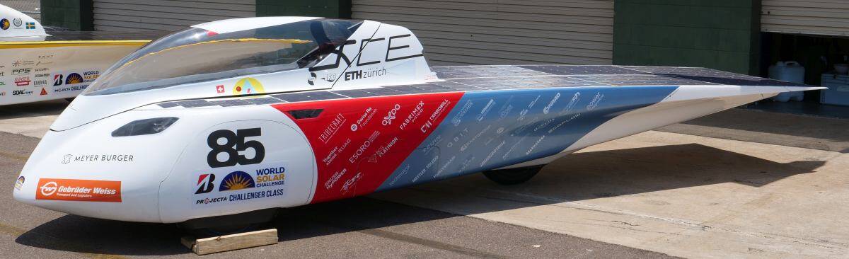 A solar car