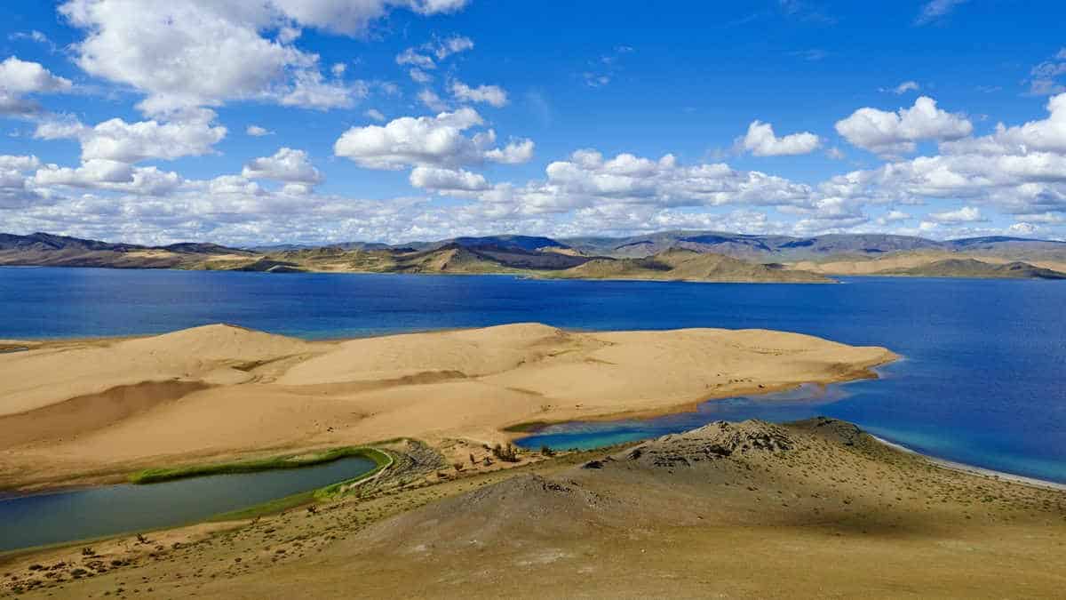Mongolia, zavkhan province, khar nuur lake