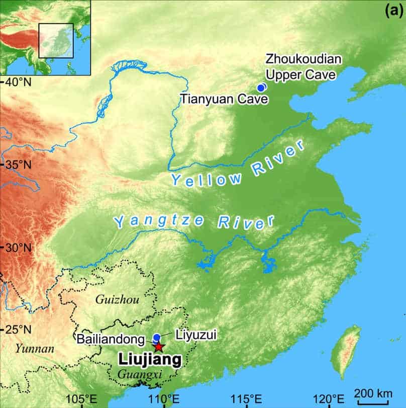 Map of china