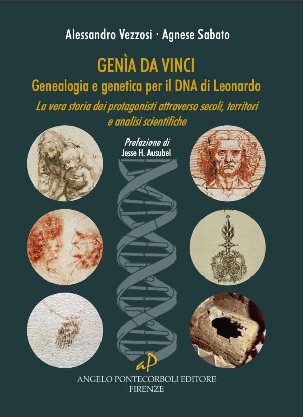 Green dna book cover leonardo da vinci