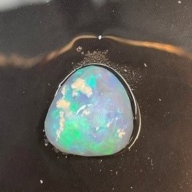 Bluey-green opal