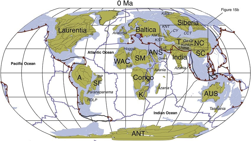 continental drift animation future