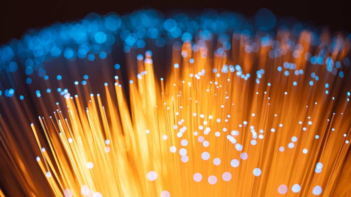 fibre-optic cables