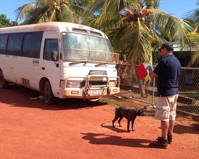 Michael ward in far north qld counting  wild dogs