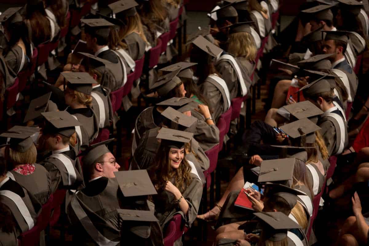 Social media: young graduates (Richard Baker / In Pictures via Getty Images Images)