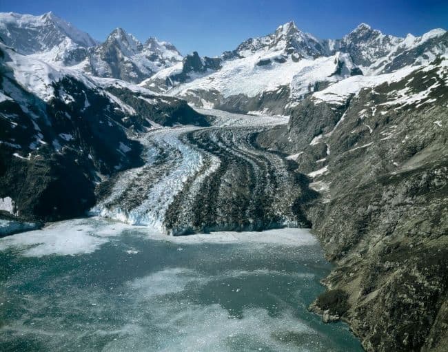 Seal home: johns hopkins glacier, glacier bay national park (unesco world heritage list, 1979), in alaska. (photo by deagostini/getty images)