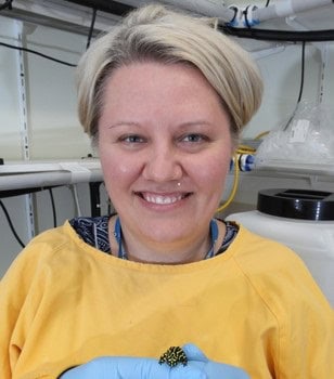 Frog researcher tiffany kosch