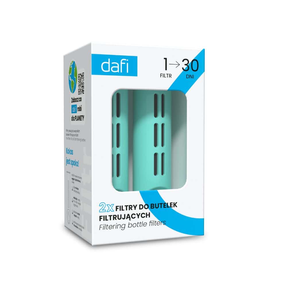 Комплект 2 ментови филтъра за филтрираща бутилка Dafi SOFT и SOLID