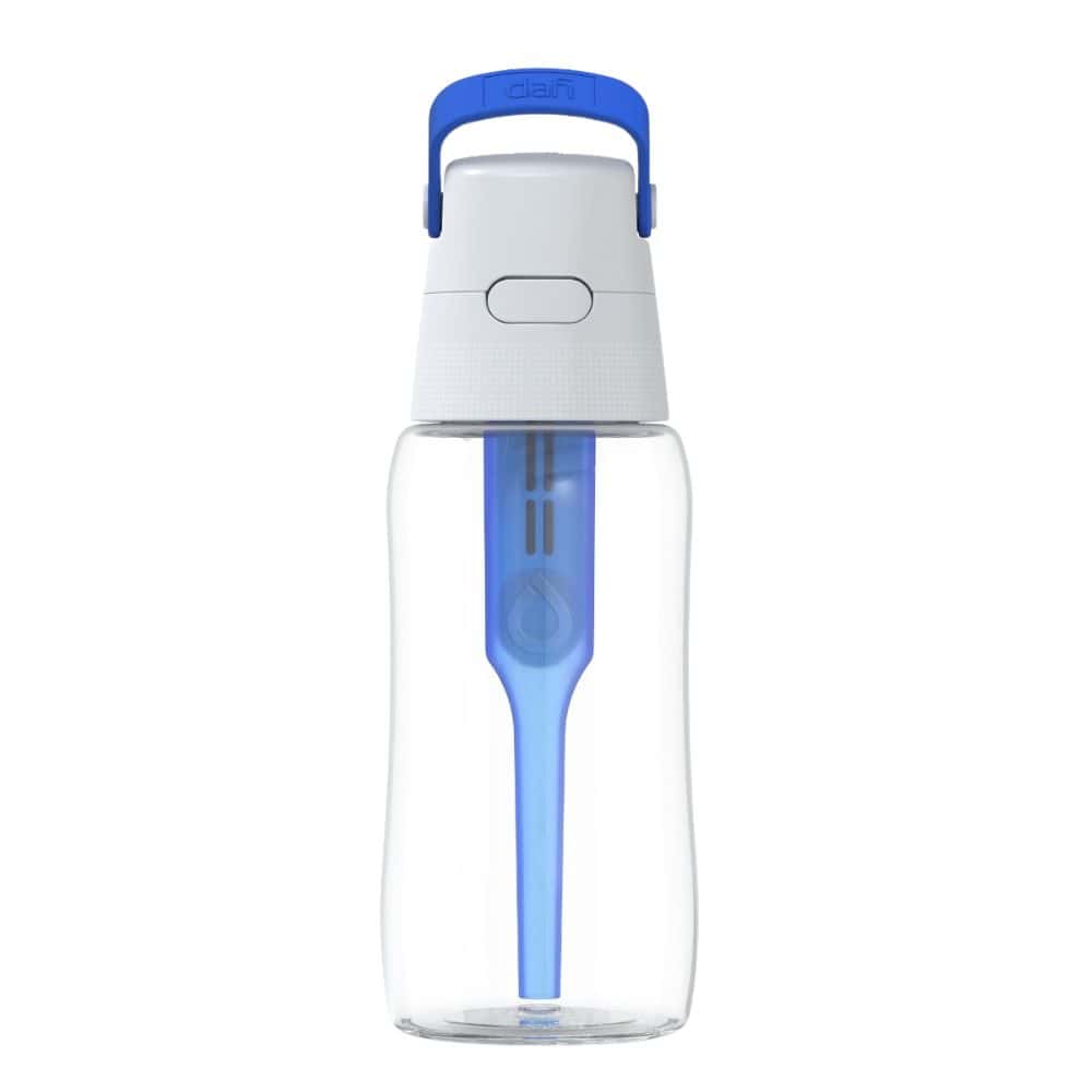 Филтрираща бутилка Dafi SOLID, синя, 0,5 l
