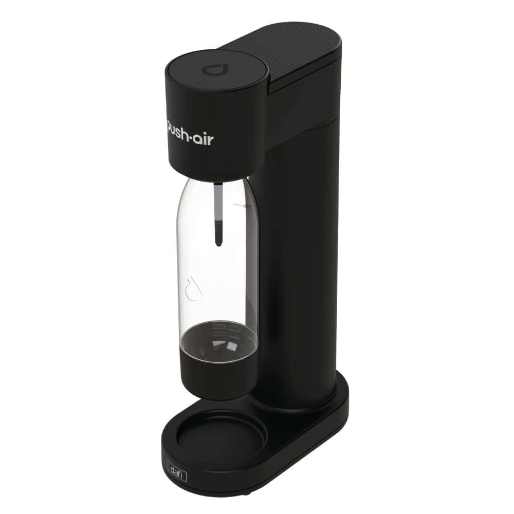 Черна Машина за газиране на вода Dafi