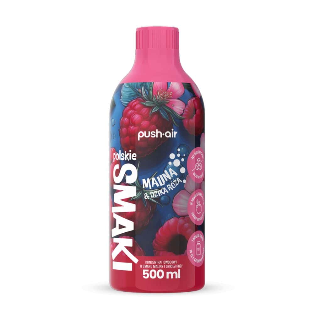 Сироп за разреждане, малина и шипка, Dafi Pushair, 500ml