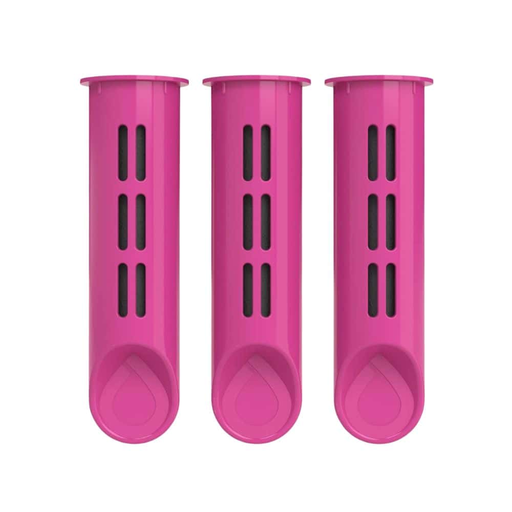 комплект 3 розови филтъра за бутилка дафи софт