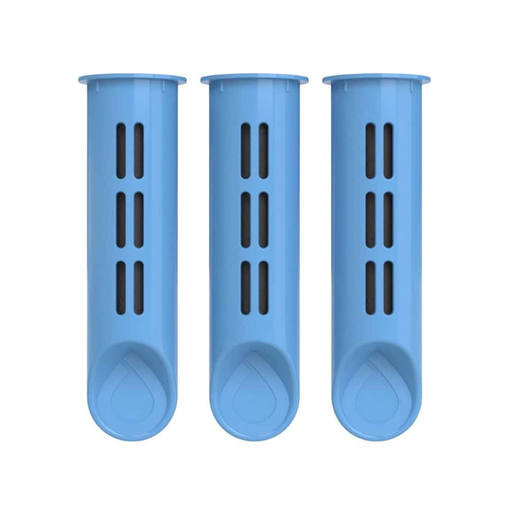 комплект 3 сини филтъра за бутилка дафи софт