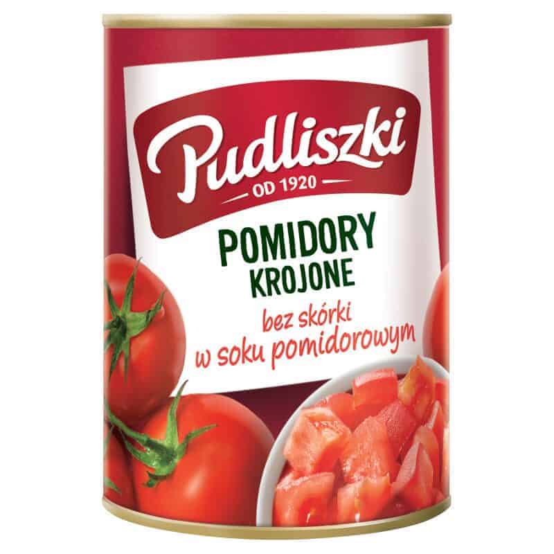 Pomidory krojone w puszce