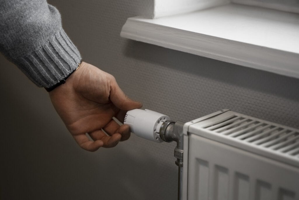 radiator uitzetten vooraleer CV ketel onderhouden