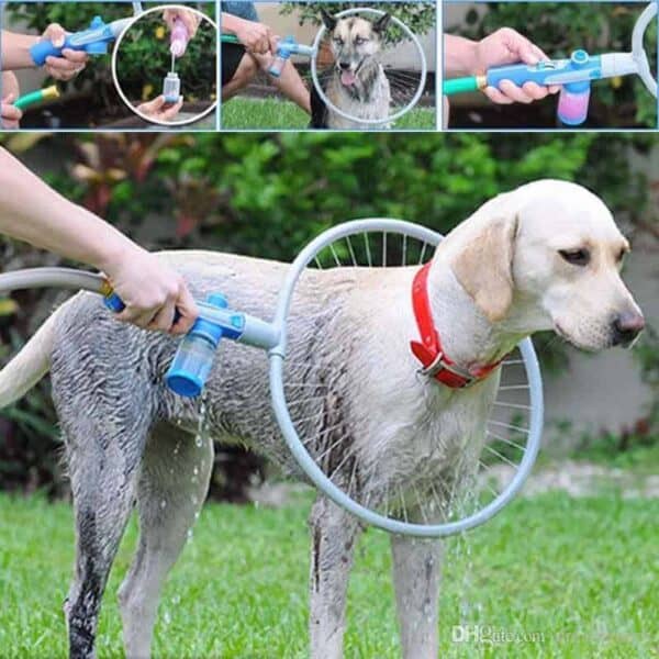 מכשיר ייחודי לרחיצת כלבים - WOOF WASHER 360