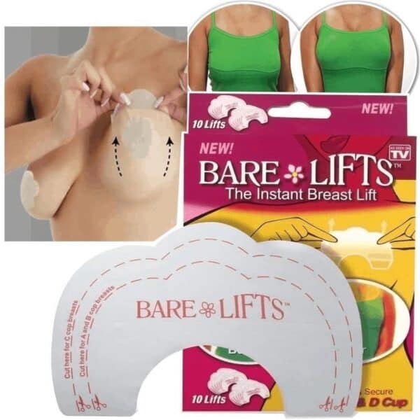 מדבקות להרמת החזה - להרמה ועיצוב! BARE LIFTS