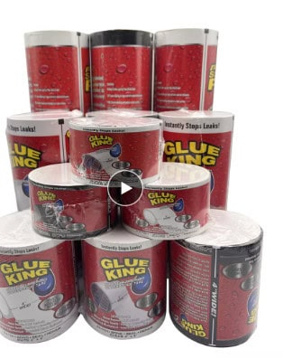 GLUE KING - דבק סיליקון חזק במיוחד ועמיד נגד מים- המוצר המקורי!