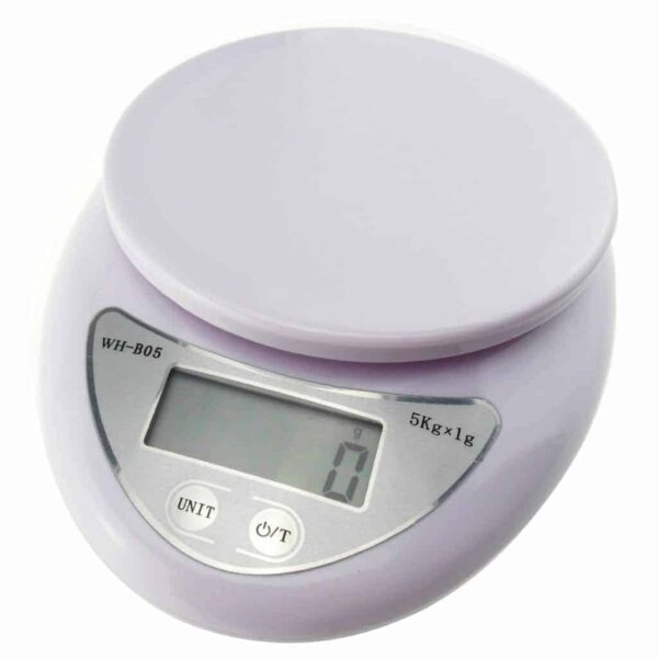 משקל דיגיטלי למטבח עד 5 ק”ג