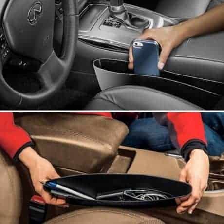 ארגונית לרכב - תא אחסון בין המושבים