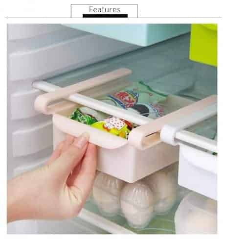 לחוסך מקום - מגירות אחסון למקרר