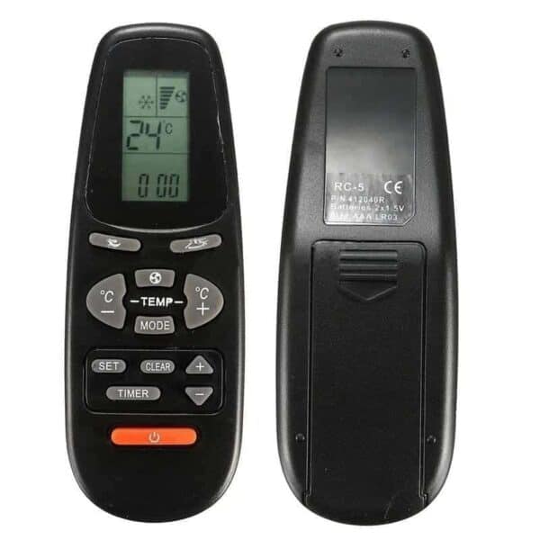 שלט רחוק אונברסלי למזגני אלקטרה Electra RC3 |Electra RC4 |Electra RC5|Electra RC7