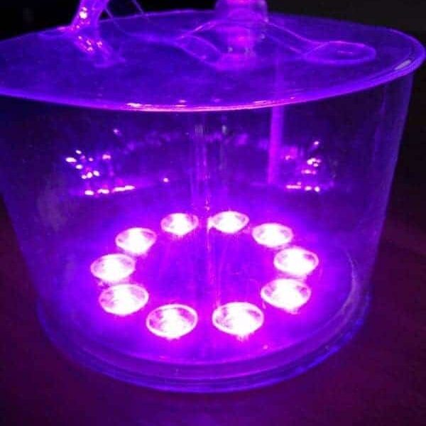 10 נורות לד סולאריות מחליפות צבעים