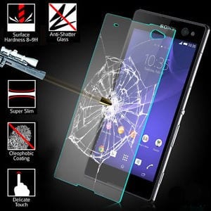מגן מסך זכוכית עבור Sony Xperia Z3 א