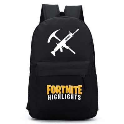 תיק גב בעיצוב Fortnite בצבע שחור, מתנה מושלמת לכל ילד וילדה!