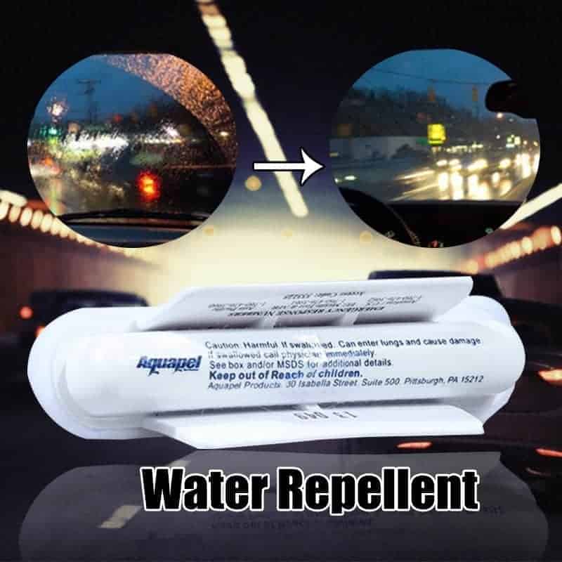 ציפוי AQUAPEL דוחה נוזלים ולכלוך לשמשות הרכב!