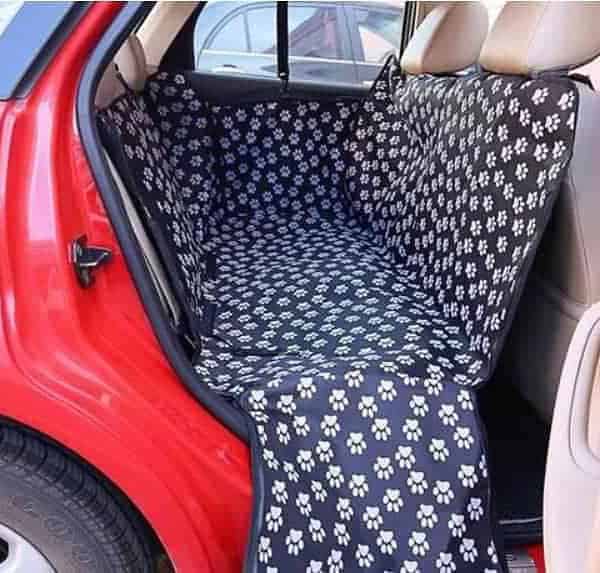 כיסוי מושב לבעלי חיים - מגן על המושב האחורי ברכב