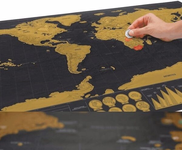 מפת סימון יעדים בעולם - אז איפה עוד לא הייתם?