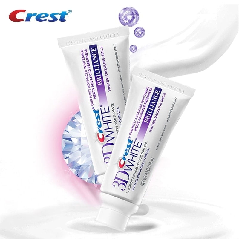 Crest 3D White Luxe White Glamorous Toothpaste Teeth Whitening Dental Tooth Paste Whitening Oral Hygiene 5PCS 1