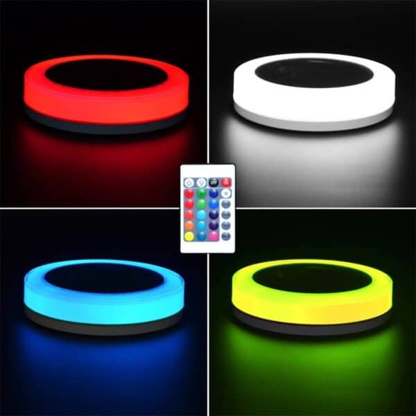 Outdoor Floating Underwater Ball Lamp Solar Powered Color Changing Swimming Pool Party Night Light For Yard 2